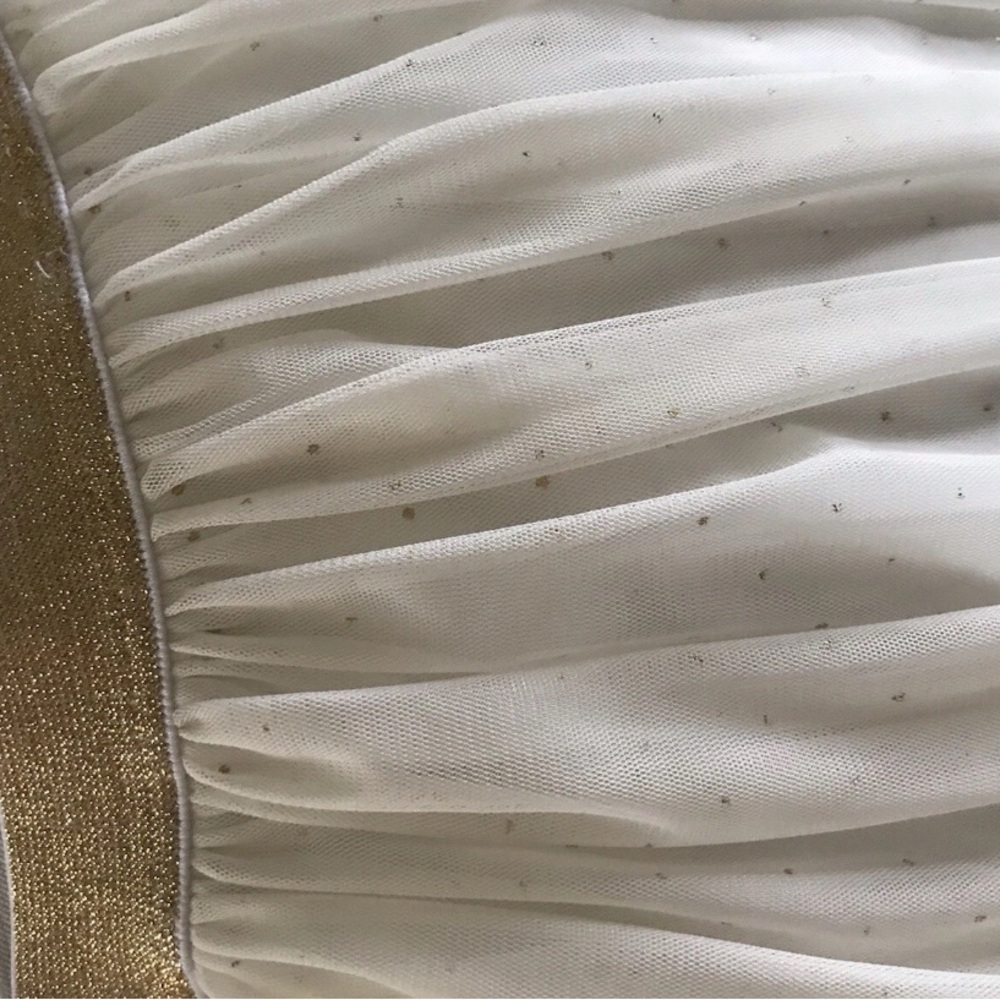 🩰✨ $60 Speechless Girls Cream Tulle Midi Skirt XL 13-14 Youth 25” Long EUC - Picture 8 of 13